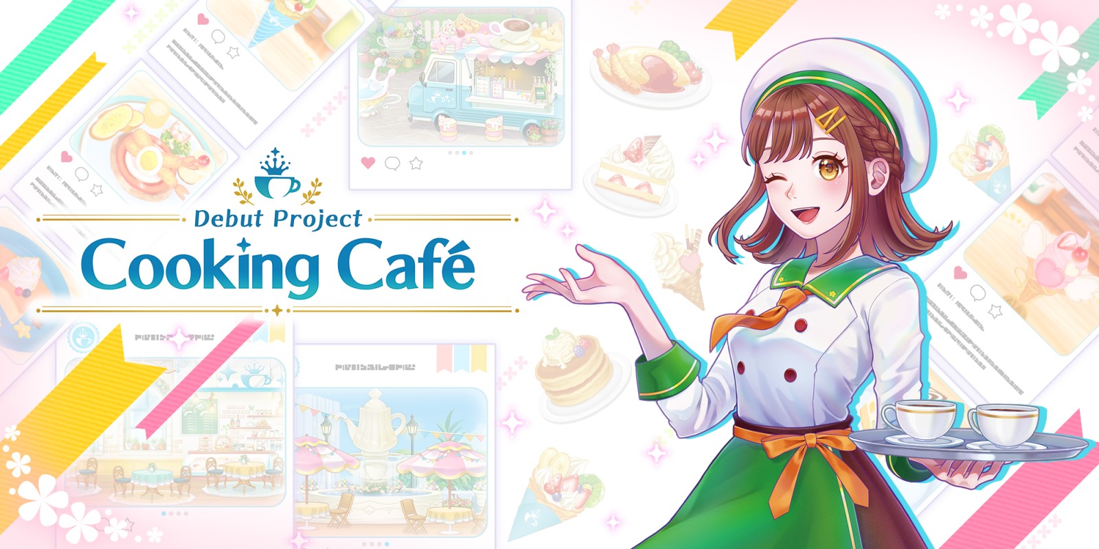 Debut Project: Cooking Café | Nintendo Switch download software | Games ...