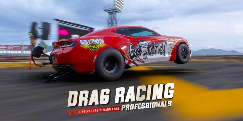 Drag Racing Professionals: Dirt Mechanic Simulator switch box art