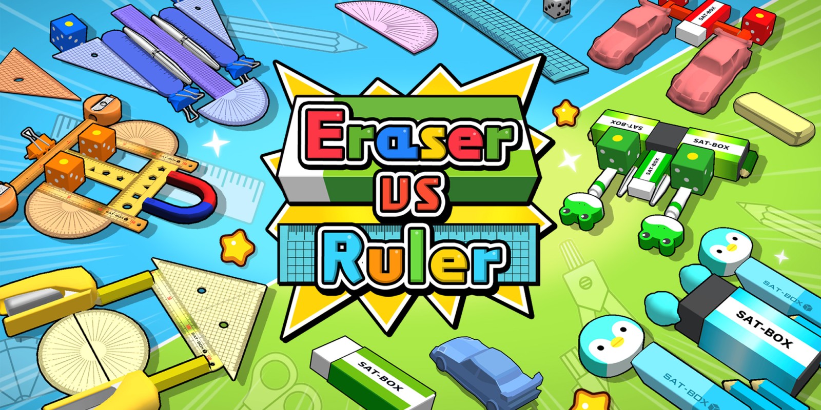 Eraser VS Ruler