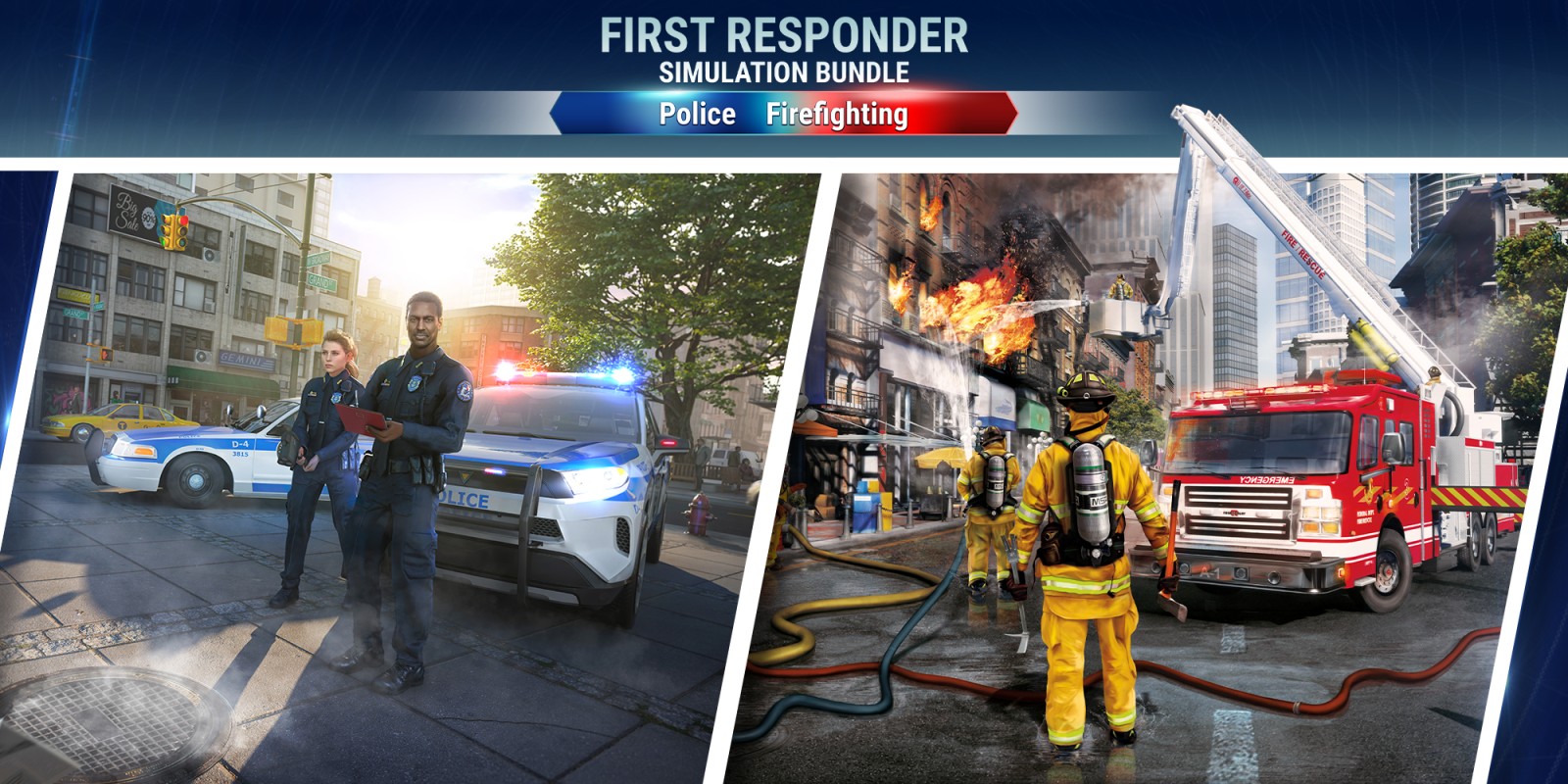 First Responder Simulation Bundle: Police Firefighting