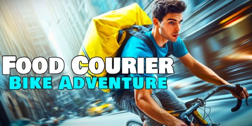 Food Courier: Bike Adventure switch box art