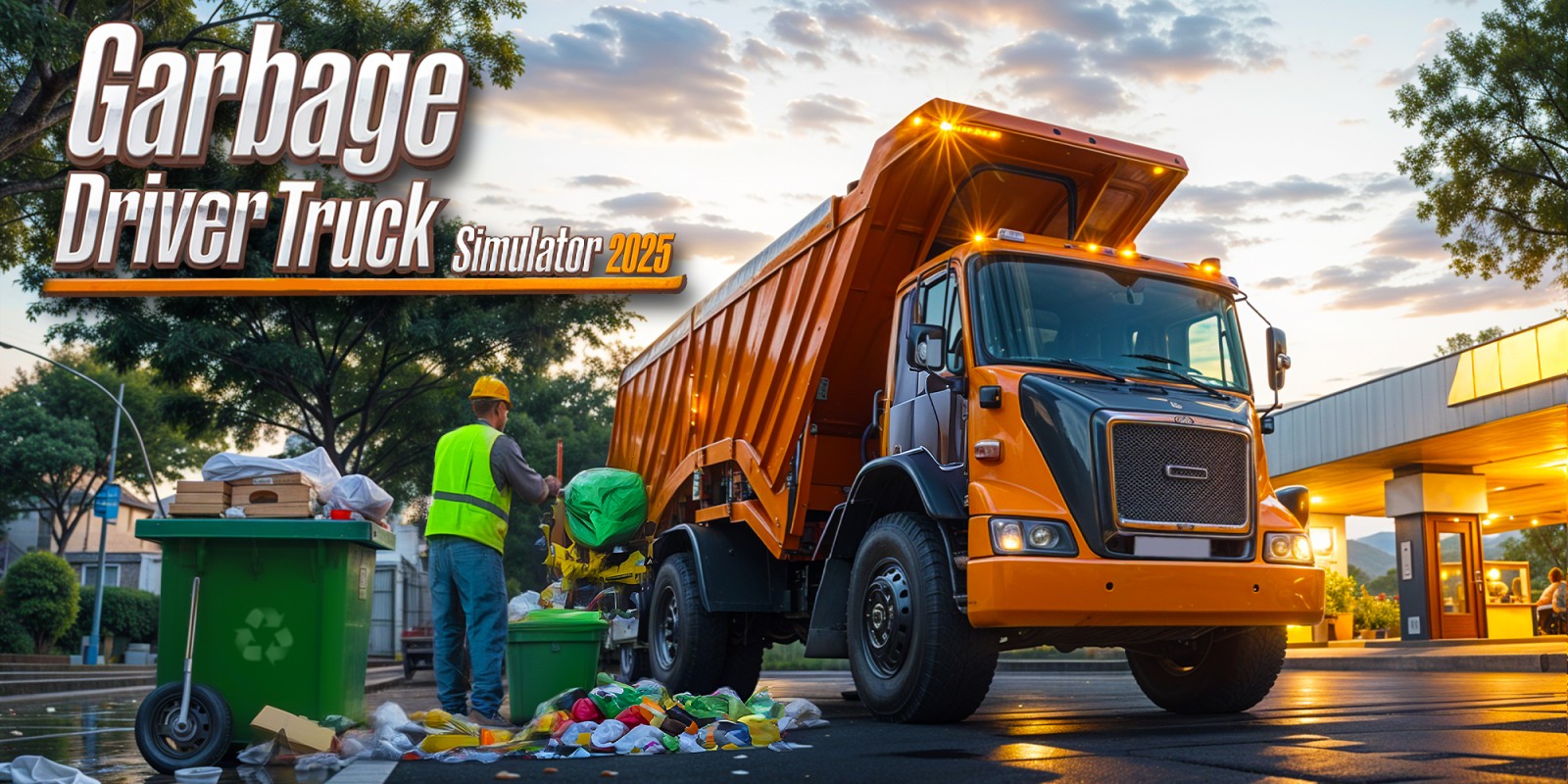 Garbage Driver Truck Simulator 2025