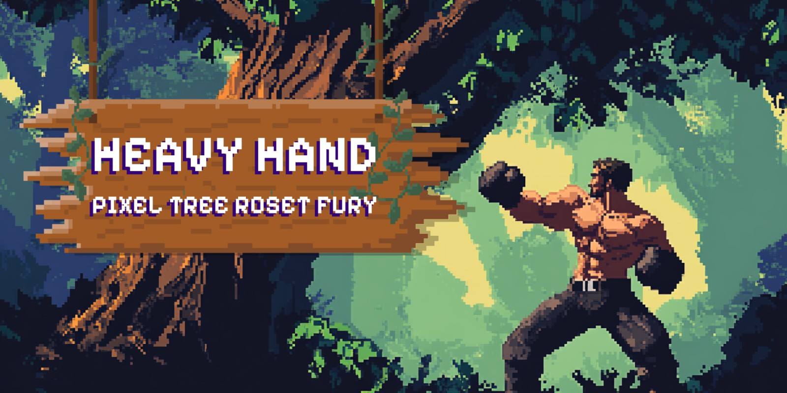 Heavy Hand: Pixel Tree Forest Fury