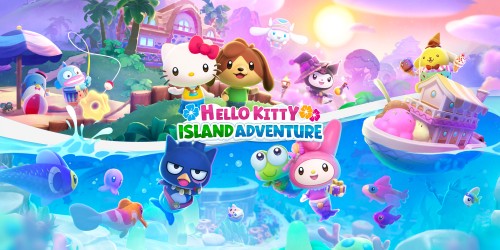 Hello Kitty Island Adventure switch box art