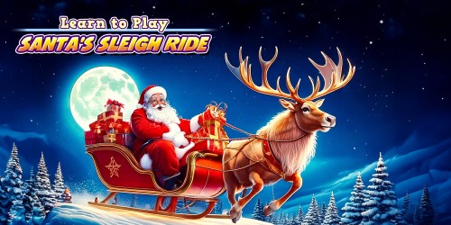 Learn to Play - Santa's Sleigh Ride switch box art