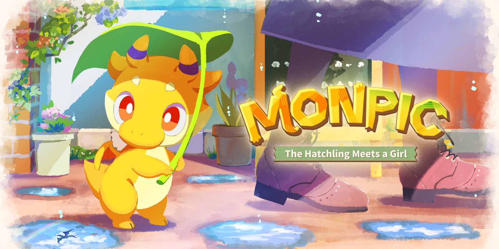 MONPIC -The Hatchling Meets a Girl-