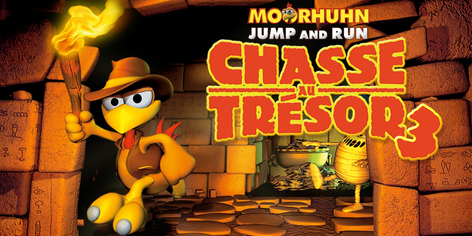 Moorhuhn Jump and Run 'Chasse au Trésor 3'