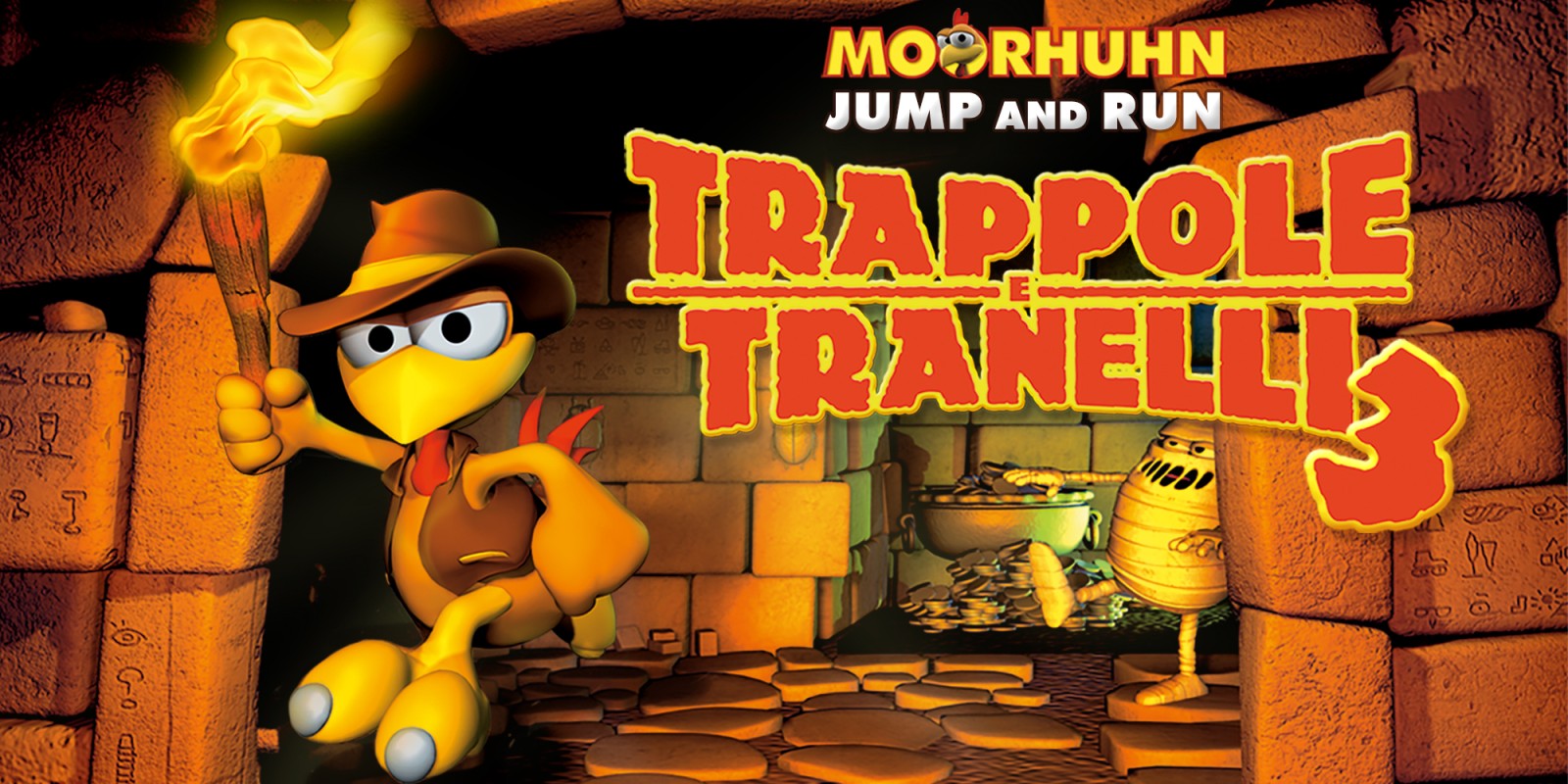 Moorhuhn Jump and Run 'Trappole e Tranelli 3'