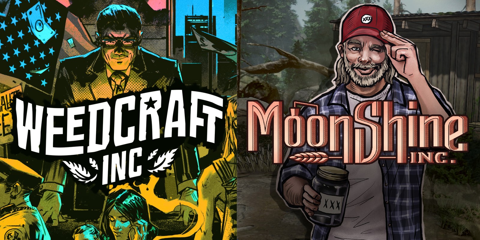 Risky Business Bundle: Weedcraft Inc + Moonshine Inc