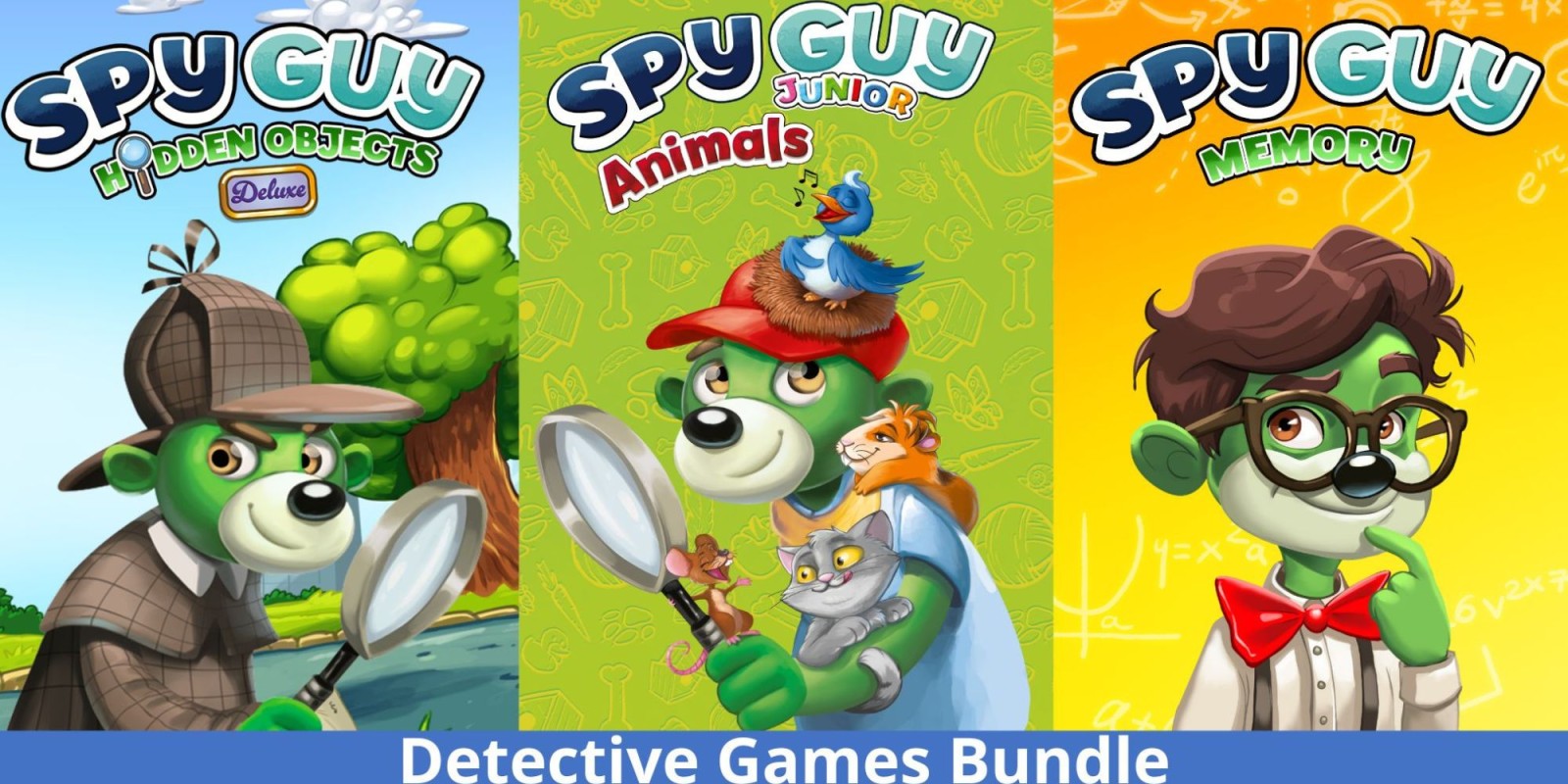 Spy Guy: Detective Games Bundle (3 in 1)