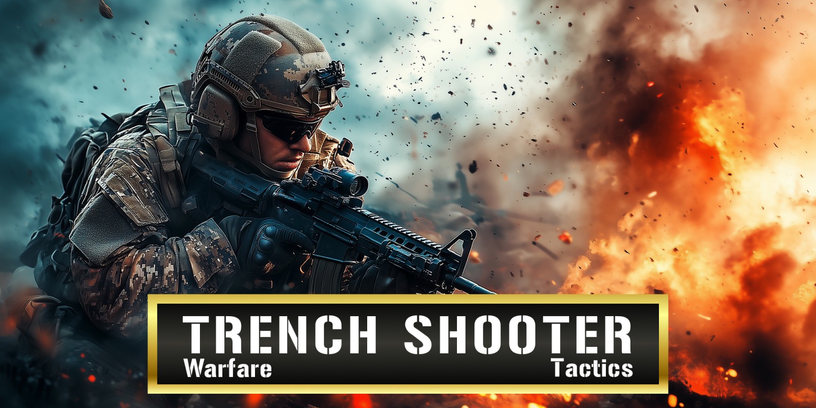 Trench Shooter : Warfare Tactics