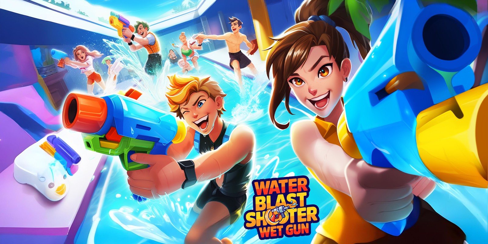 Water Blast Shooter - Wet Gun