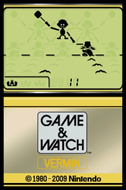 Game & Watch™ Vermin | Nintendo DSiWare | Games | Nintendo