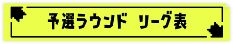 予選ラウンド リーグ表