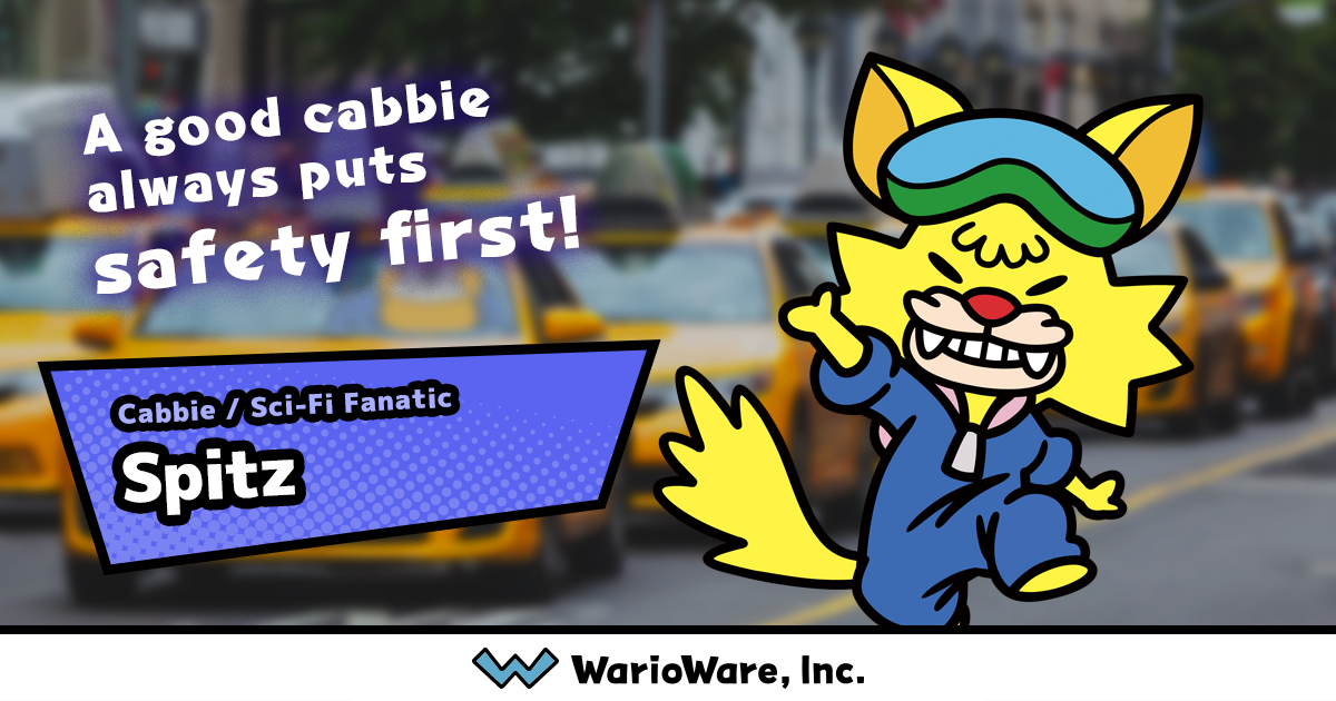 Spitz | Employee Showcase | WarioWare, Inc. Official Site | Nintendo