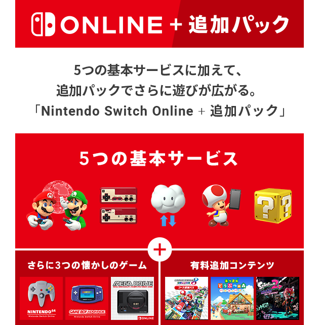 Nintendo Switch Online｜Nintendo Switch｜任天堂