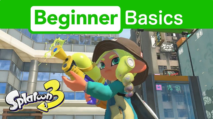 Beginner Basics for Splatoon 3: Choosing the right weapons | Nintendo