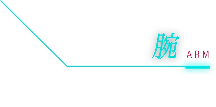 腕　補助的な効果を持つアーツを装備することができる。