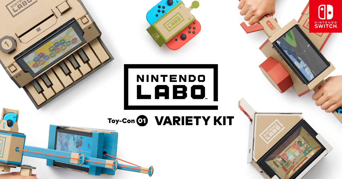 Nintendo Labo™ Toy-Con 01 Variety Kit | Nintendo Switch | Nintendo