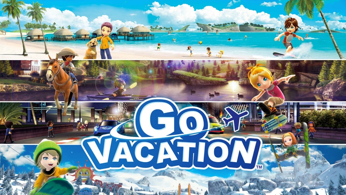 Go Vacation for Nintendo store Switch (Brand New)