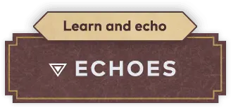 Learn and echo Echo