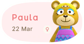 Paula 22 March