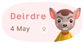 Deirdre 4 May