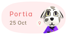 Portia 25 October