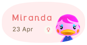 Miranda 23 April