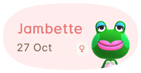 Jambette 27 October