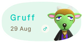 Gruff 29 August