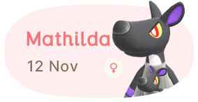 Mathilda 12 November