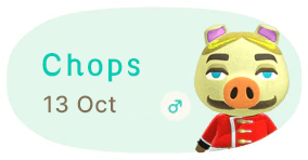 Chops 13 October