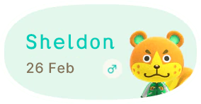 Sheldon 26 February