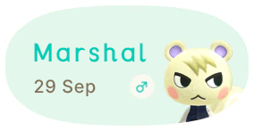 Marshal 29 September