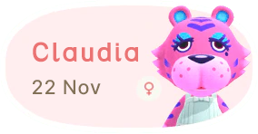 Claudia 22 November