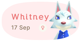 Whitney 17 September