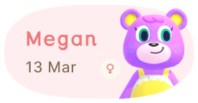 Megan 13 March