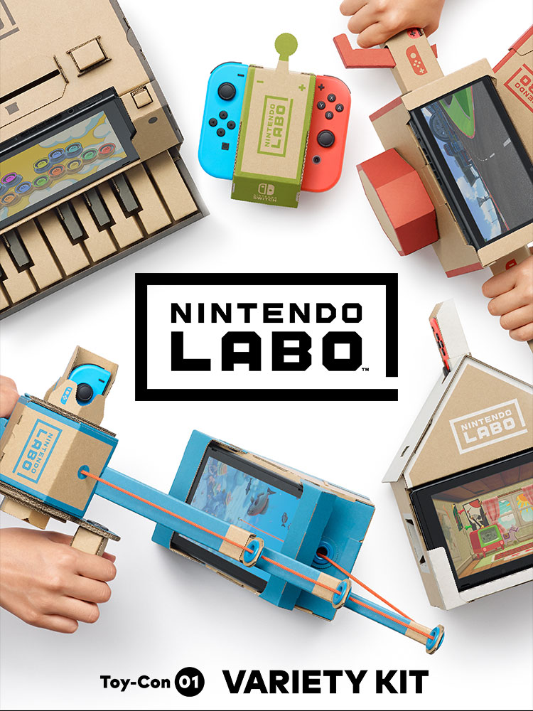 Nintendo Switch and LABO Variety Kit Starter Bundle (4items): Nintendo Labo  Variety Kit, Official Nintendo LABO Customization Set, Screen Protector and  Nintendo Switch 32GB Console - Neon Red/Neon Blu : : Video